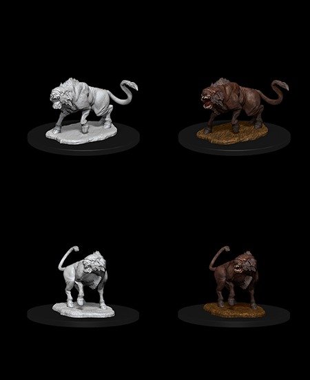 D&D Unpainted Minis: Leucrotta