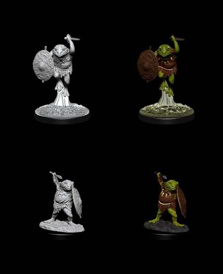 D&D Unpainted Minis: Bullywug