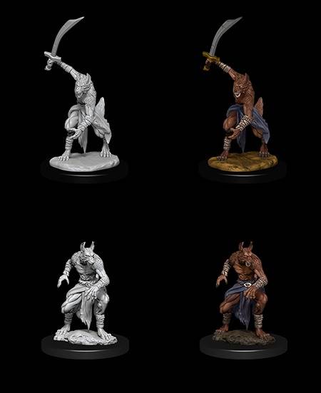 D&D Unpainted Minis: Jackalwere