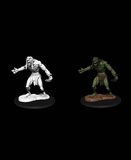 D&D Unpainted Minis: Raging Troll