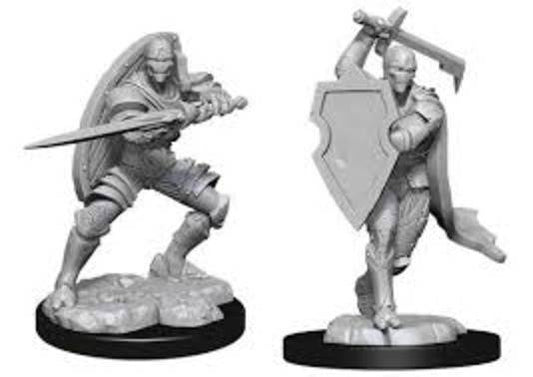 Pathfinder Unpainted Mini: Warforged Fighter