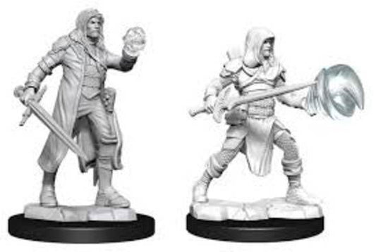 D&D Unpainted Minis: Multiclass Fighter + Wizard