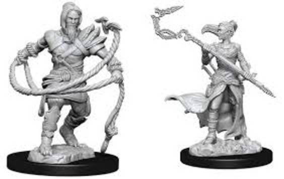 MTG Unpainted Minis: Stoneforge Mystic & Kor Hookmaster