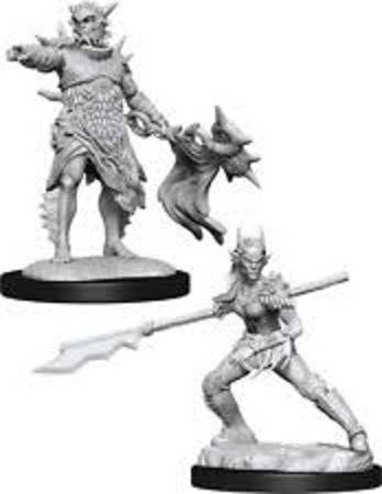 MTG Unpainted Minis: Caralhelm Commander & Halimar Wavewatch