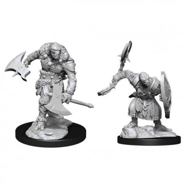 D&D Unpainted Minis: Warforged Barbarian