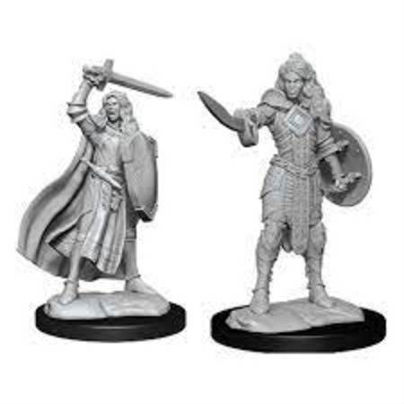 D&D Unpainted Minis: Female Human Champion