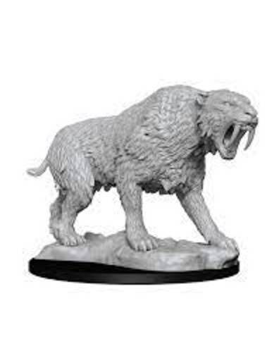 Wizkids Unpainted Minis: Saber Tooth Tiger