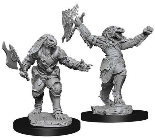 D&D Unpainted Minis: Dragonborn Fighter