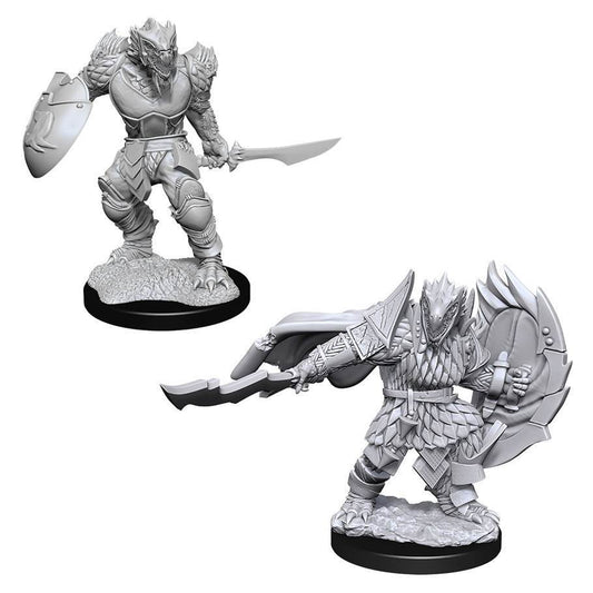 D&D Unpainted Minis: Dragonborn Fighter Male