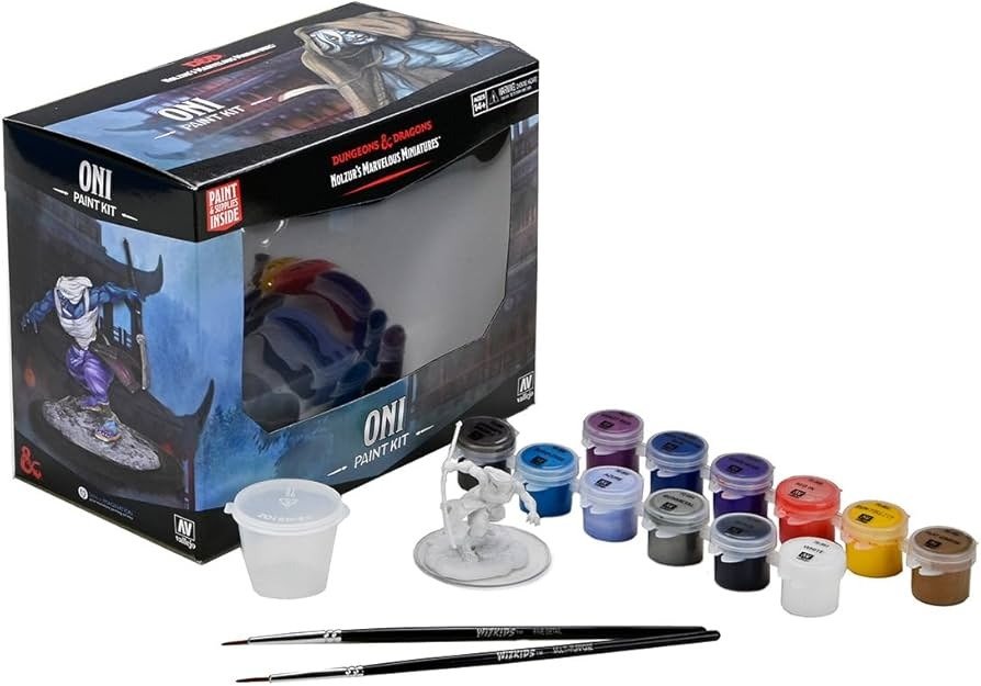 D&D Paint Night: Oni Paint Kit