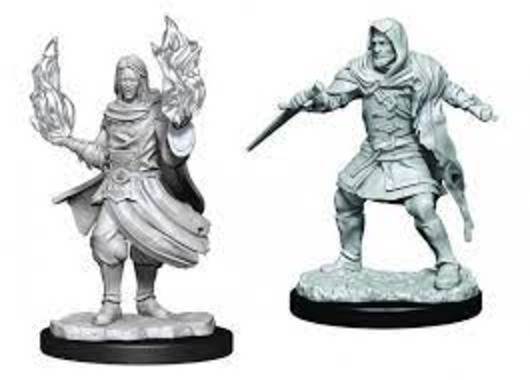 CR Unpainted Minis: Hollow One Rogue and Sorcerer