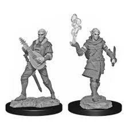 CR Unpainted Minis: Pallid Elf Rogue And Bard