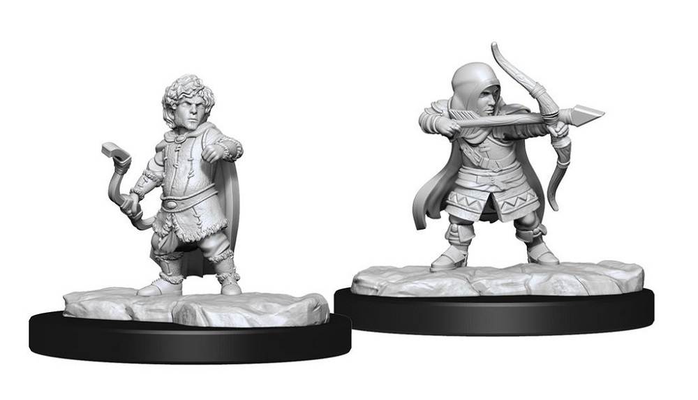 CR Unpainted Minis: Lotusden Halfling Ranger