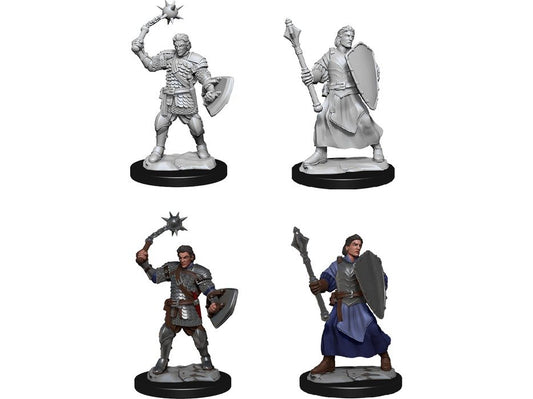 CR Unpainted Minis: Human Clovis Concord Cleric