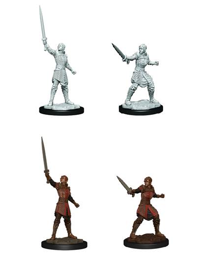 CR Unpainted Minis: Human Dwendalian Empire Fighter