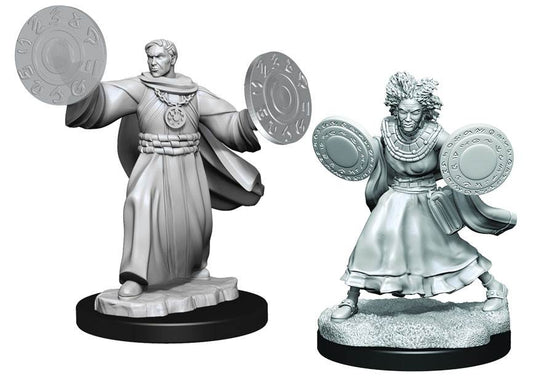 CR Unpainted Minis: Human Graviturgy and ChronurgyWizard