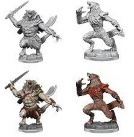 MTG Unpainted Minis: Arlinn Kord and Tovolar