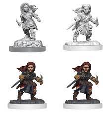 D&D Unpainted Minis: Halfling Rogue Female