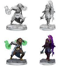 D&D Unpainted Minis: Half-Elf Warlock