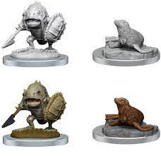 D&D Unpainted Minis: Locathan & Seal