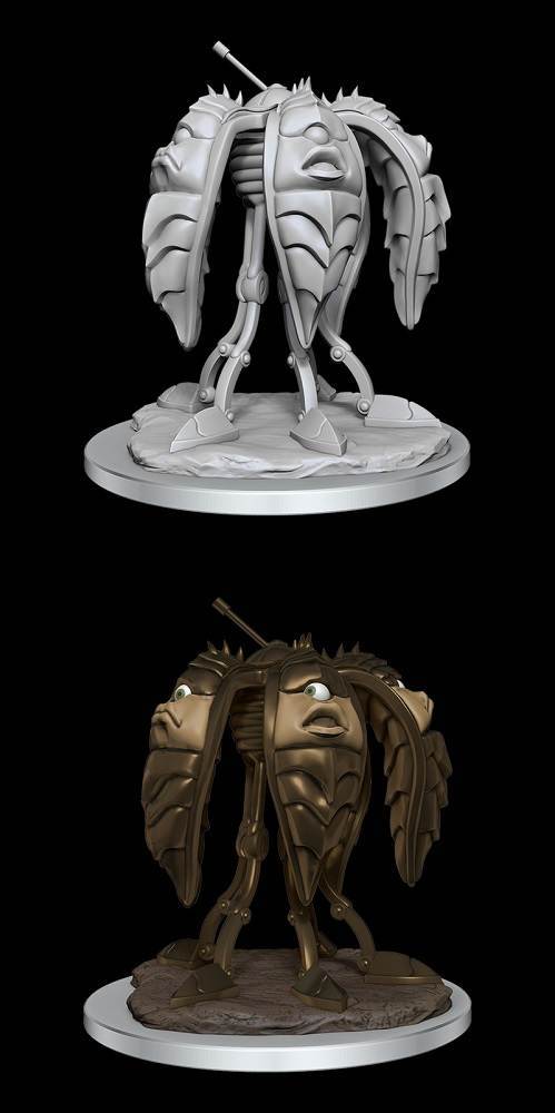 D&D Unpainted Minis: Pentadrone