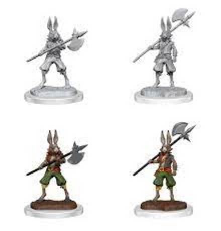 D&D Unpainted Minis: Harengon Brigands