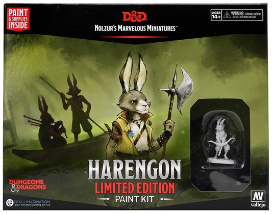 D&D Unpainted Minis: Harengon Limited Edition Paint Kit