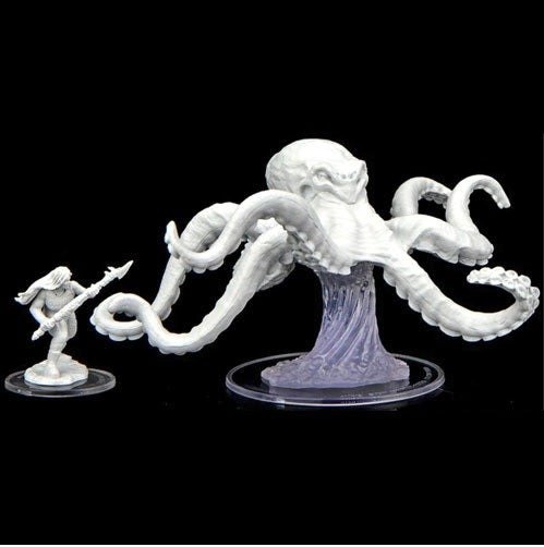 CR Unpainted Minis: Ashari Waverider & Octopus