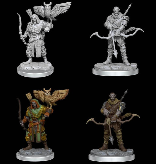 D&D Unpainted Minis: Orc Rangers