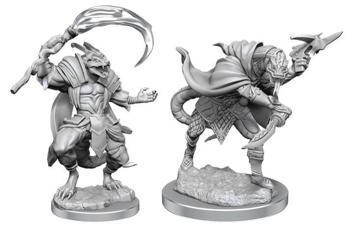 Pathfinder Unpainted Minis: Serpentfolk