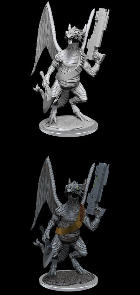 Starfinder Unpainted Minis: Dragonkin