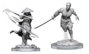 MTG Unpainted Figure: Kaito Shizuki & The Wanderer