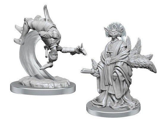 MTG Unpainted Minis: Kotose & Light-Paws