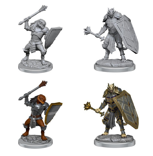 D&D Unpainted Minis: Dragonborn Clerics