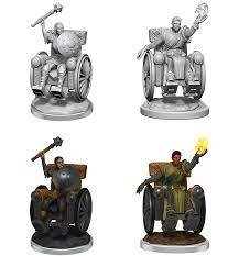 D&D Unpainted Minis: Human Clerics