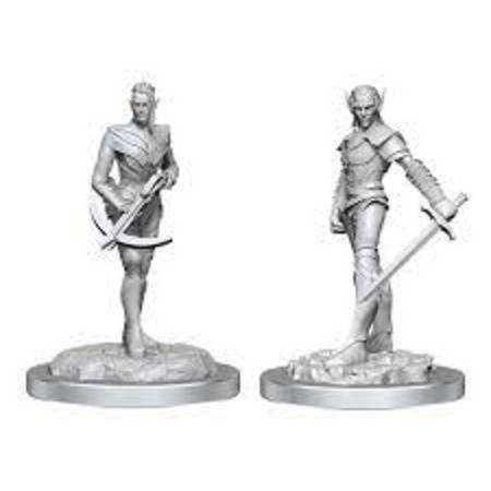 D&D Unpainted Minis: Drow Fighters