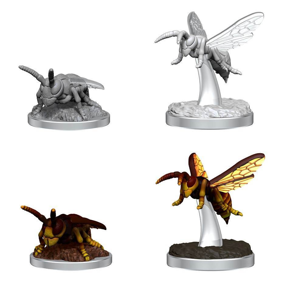 Wizkids Unpainted Minis: Murder Hornets