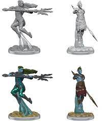 D&D Unpainted Minis: Sea Elf Fighters