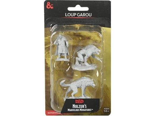 D&D Unpainted Minis: Loup Garou