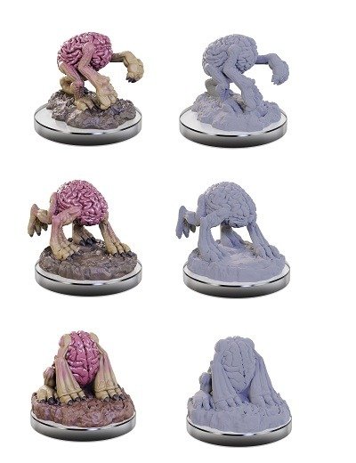 D&D Unpainted Minis: Intellect Devourers