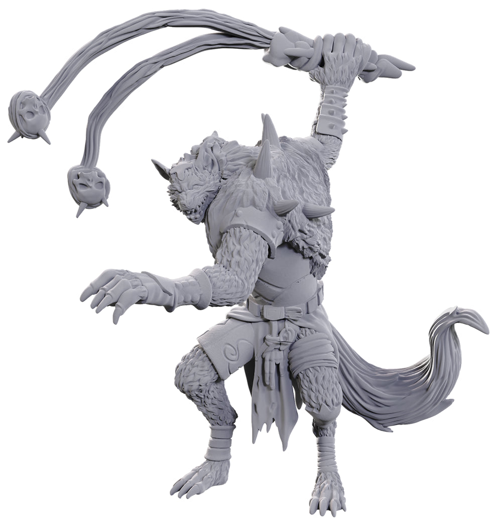 D&D Unpainted Minis: Flind Trapper