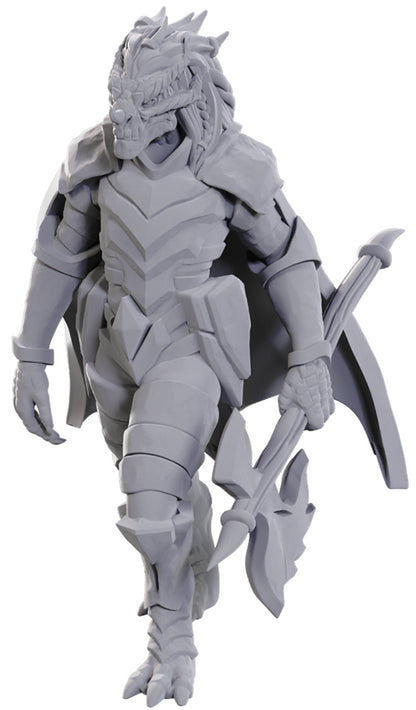 D&D Unpainted Minis: Dragonborn of Tiamat
