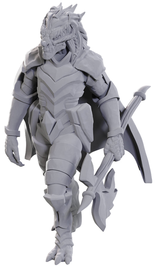 D&D Unpainted Minis: Dragonborn of Tiamat