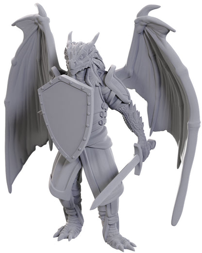 D&D Unpainted Minis: Dragonborn of Bahamut