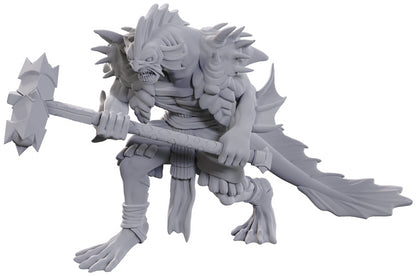 D&D Unpainted Minis: Sahuagin Coral Smasher