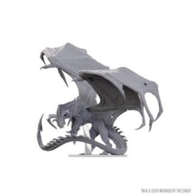 D&D Unpainted Minis: Adult Black Dragon Corruptor