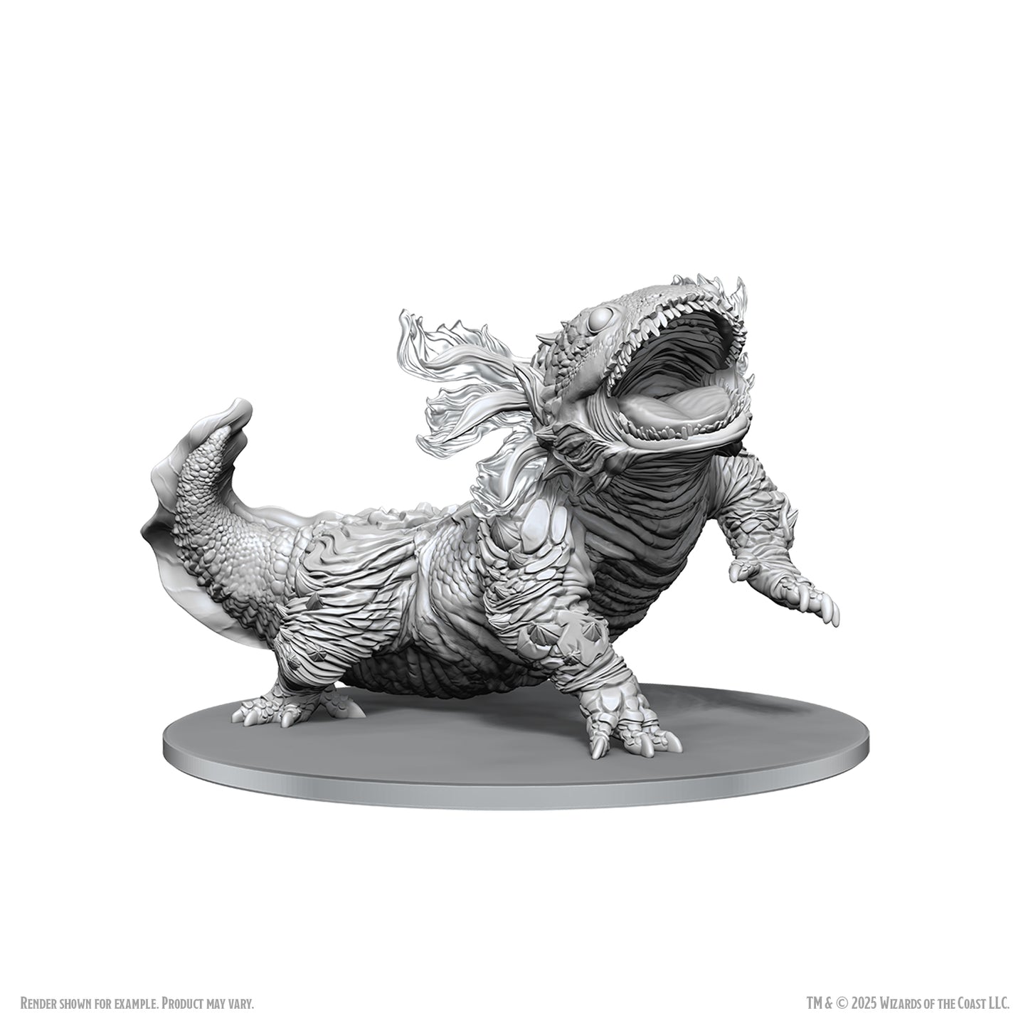 D&D Unpainted Minis: Tlexolotl