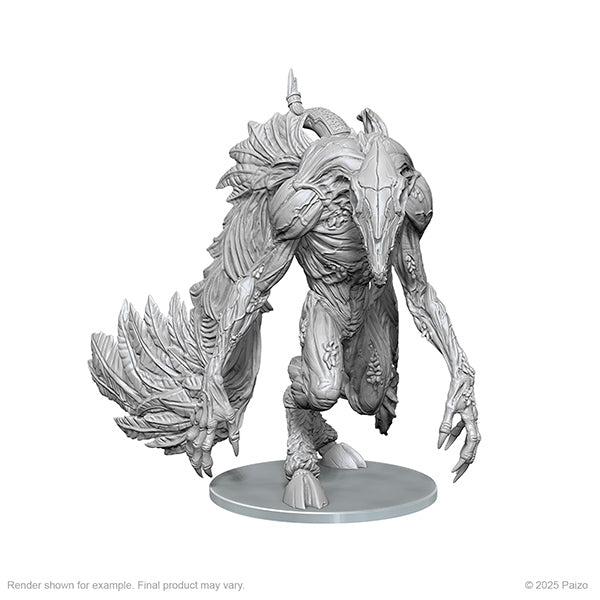 Pathfinder Unpainted Minis: Leukodaemon