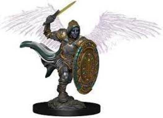 D&D Premium Painted Minis: Male Aasimar Paladin