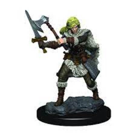 D&D Premium Painted Minis: Female Human Barbarian